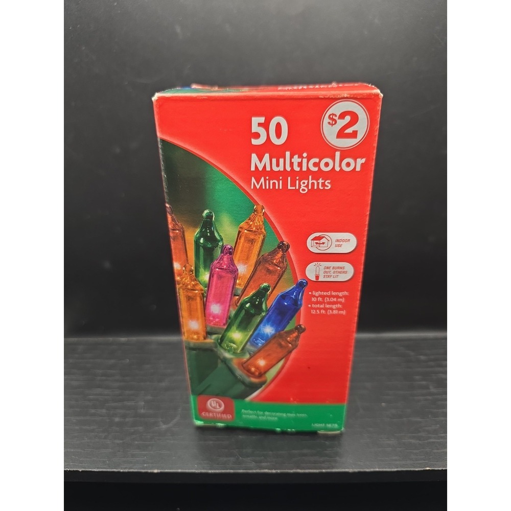 Multicolor Strand of‎ 50 Mini Lights